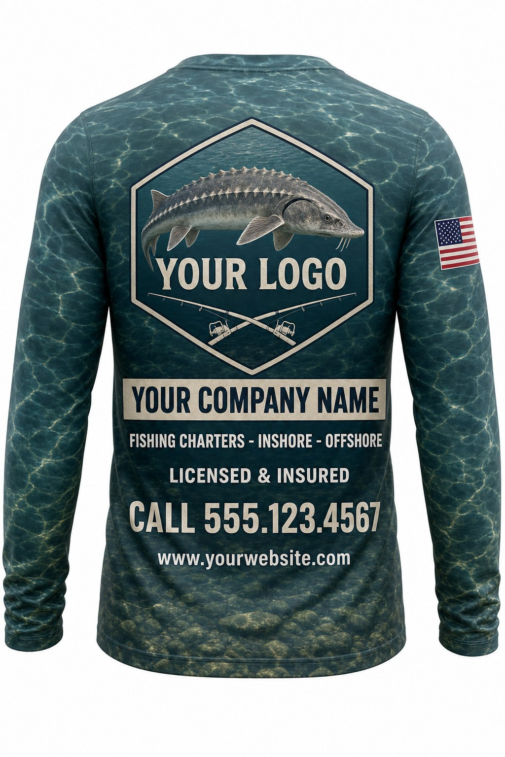 Sturgeon Custom Fishing Team Uniform - custom crew uniform