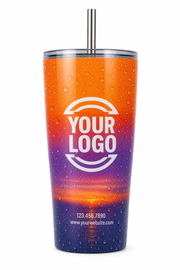 Sunset Wash custom window cleaning crew uniform Tumbler — front