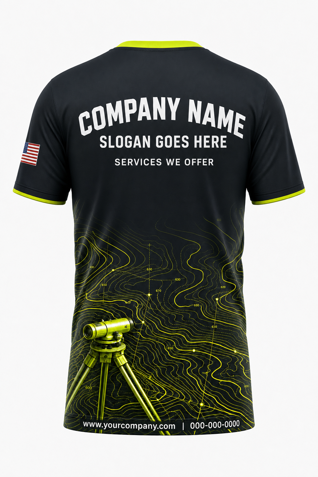 Survey Topo - Crew Uniform back