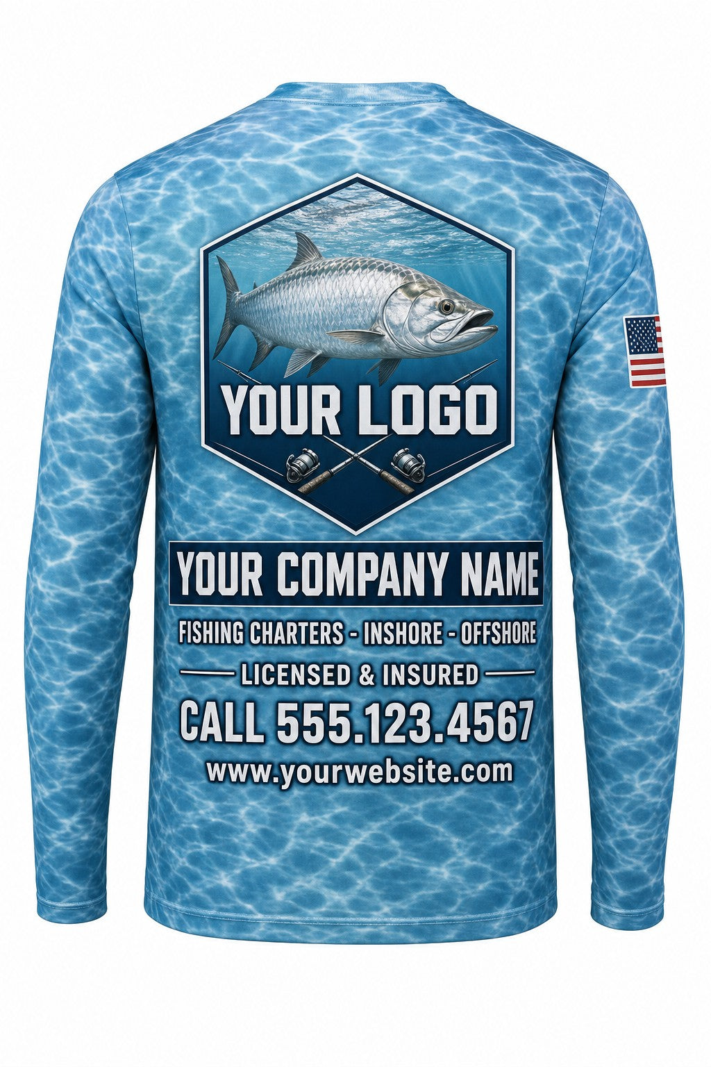 Tarpon Custom Fishing Team Uniform - custom crew uniform