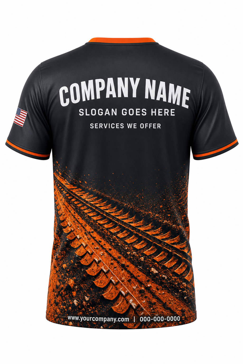 Tread Mark - Crew Uniform back