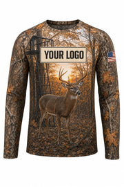 Treestand Sunrise Buck Custom Hunting Team Uniform - custom crew uniform