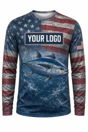 Tuna Flag Custom Fishing Team Uniform - custom crew uniform