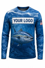 Bluefin Tuna Custom Fishing Team Uniform - custom crew uniform