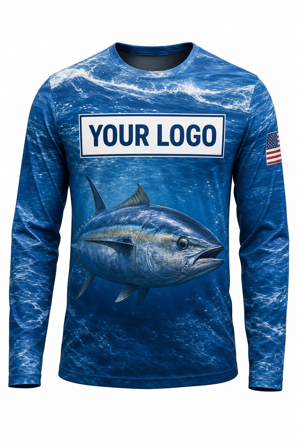 Bluefin Tuna Custom Fishing Team Uniform - custom crew uniform