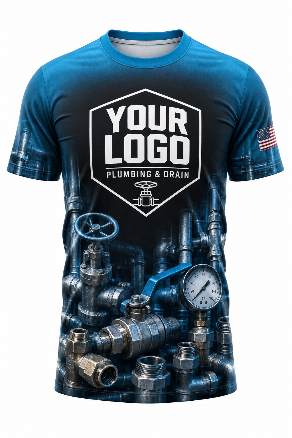 Valve Works custom plumbing crew uniform