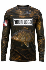 Walleye Custom Fishing Team Uniform - custom crew uniform