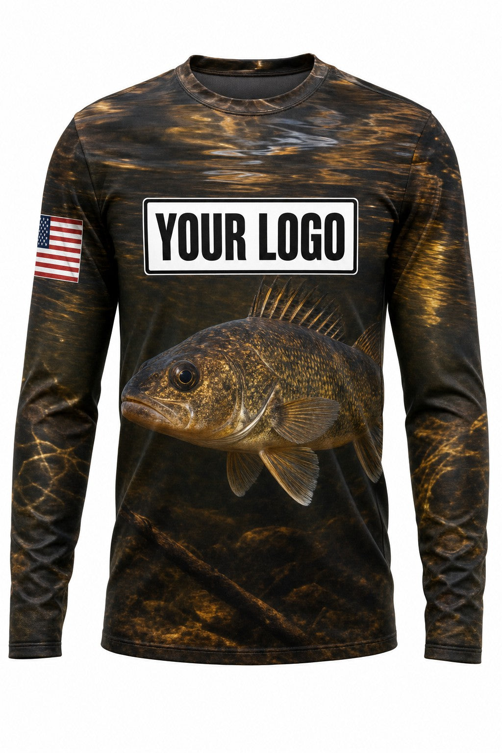Walleye Custom Fishing Team Uniform - custom crew uniform