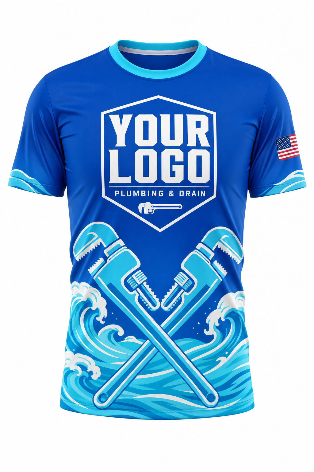 Vector Wrench custom plumbing crew uniform
