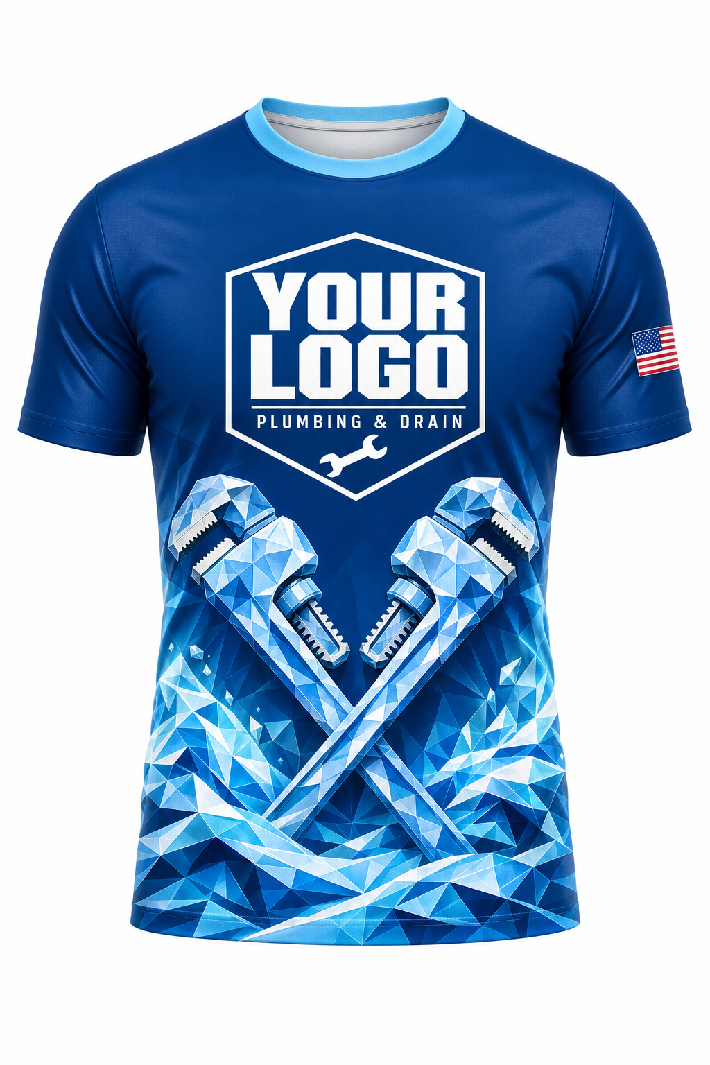 Facet Wrench custom plumbing crew uniform