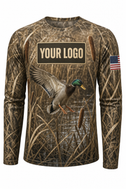 Waterfowl Marsh Mallard Custom Hunting Team Uniform - custom crew uniform