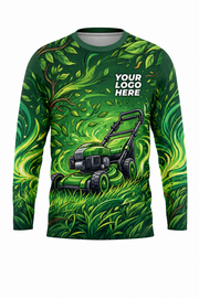 Turf Cyclone — Lawn Care Crew Long Sleeve (Custom AOP)