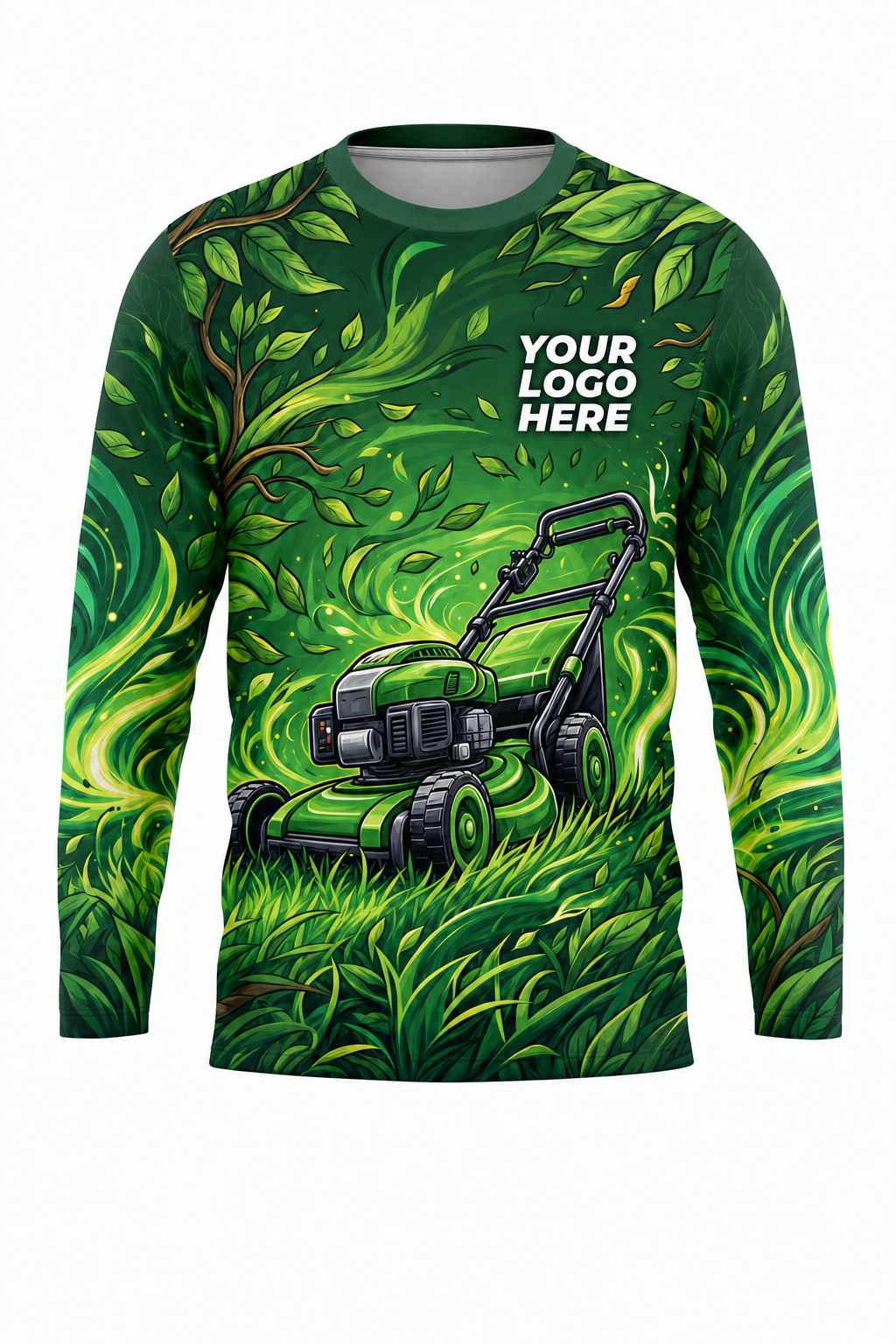 Turf Cyclone — Lawn Care Crew Long Sleeve (Custom AOP)