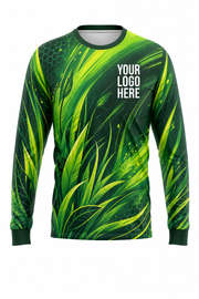 Tall Grass — Lawn Care Crew Long Sleeve (Custom AOP)