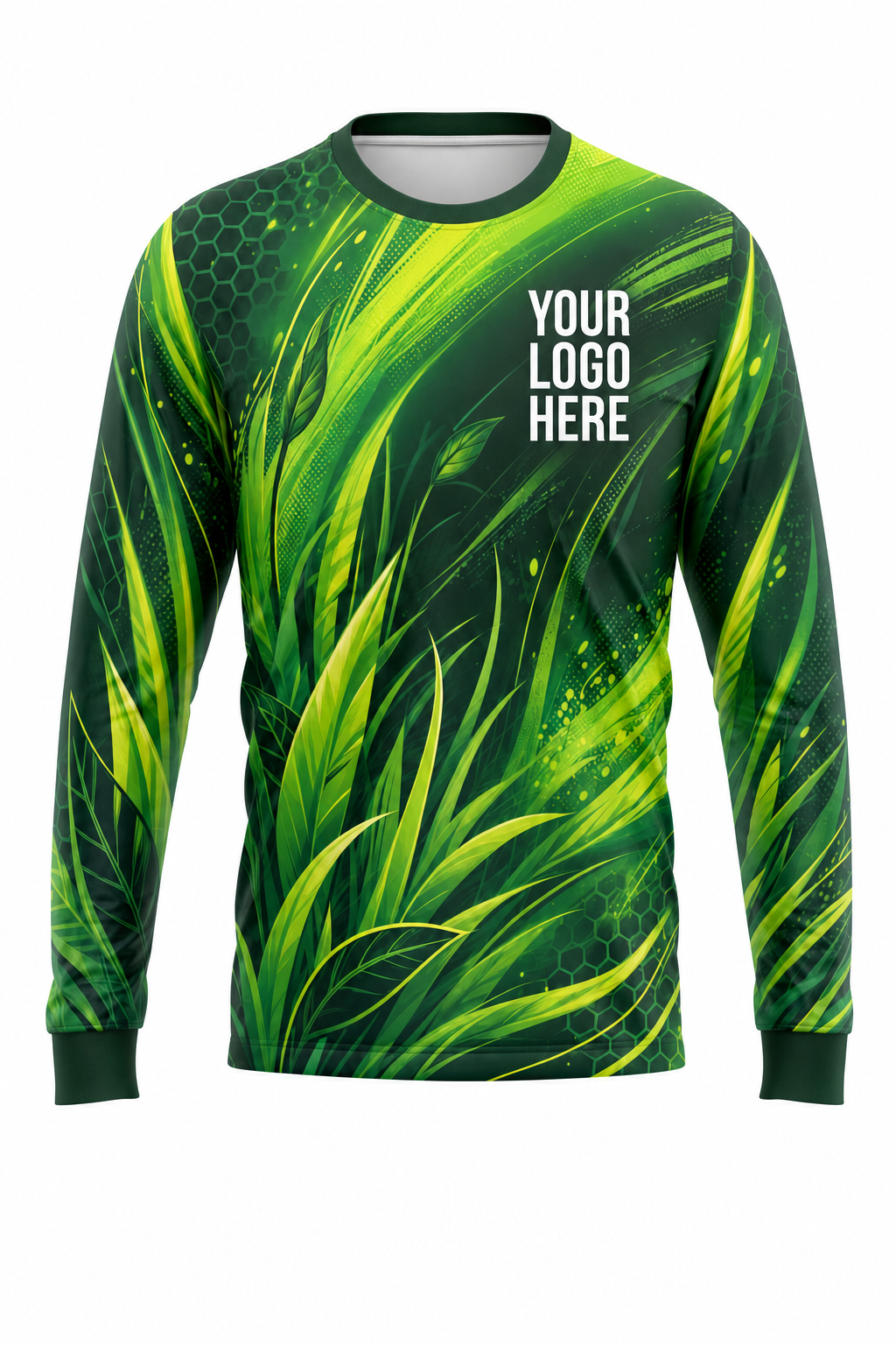 Tall Grass — Lawn Care Crew Long Sleeve (Custom AOP)