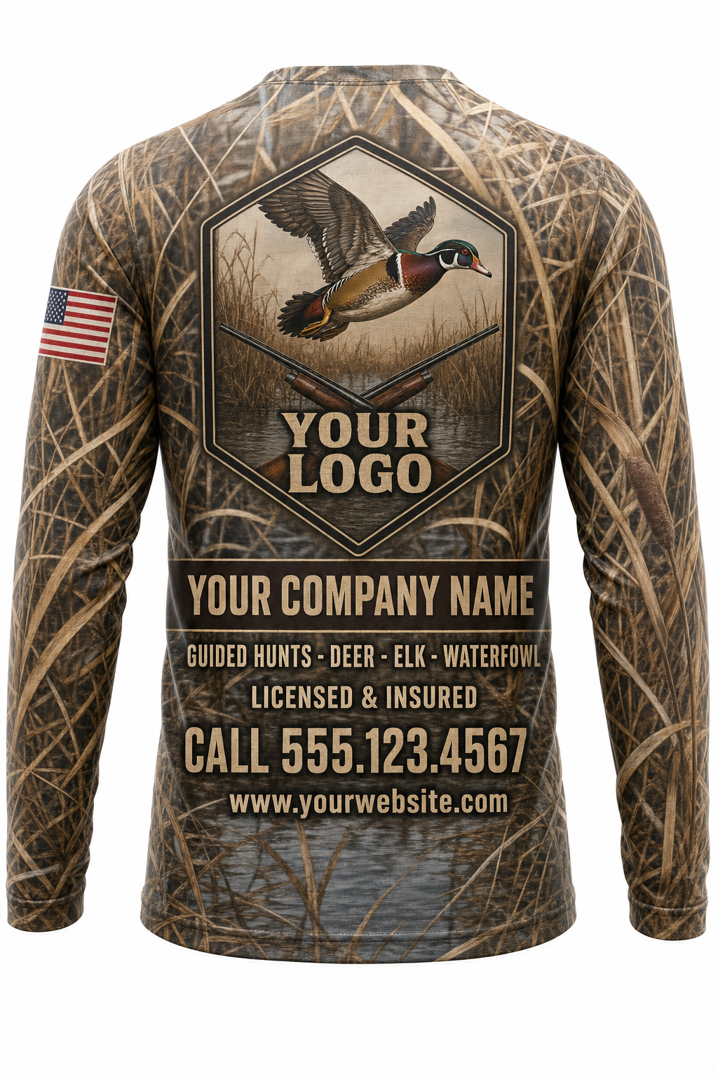 Wood Duck Custom Hunting Team Uniform - custom crew uniform