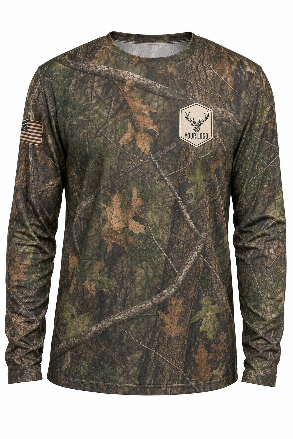Elk Guide Crew Shirt - custom crew uniform