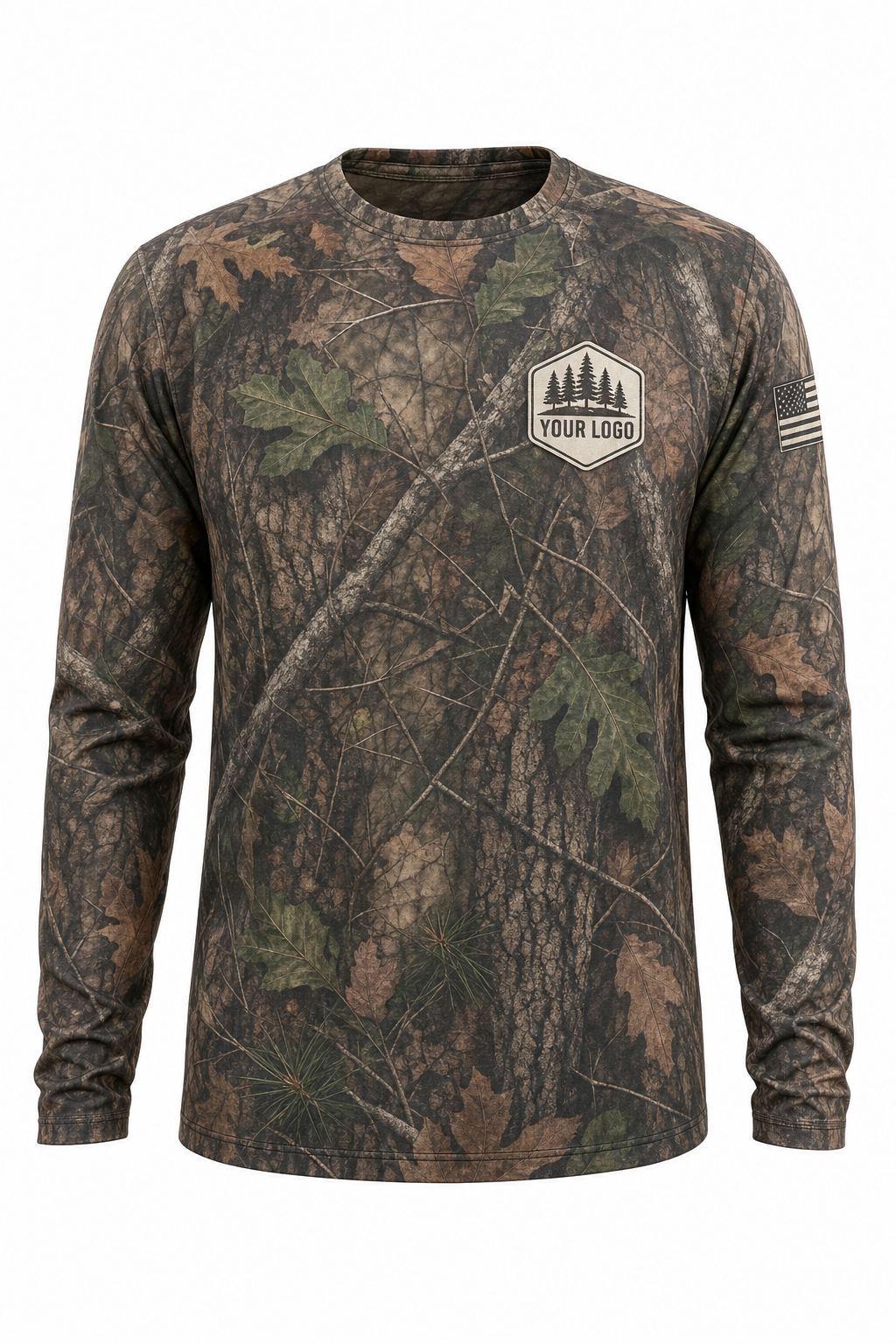 Pine Forest Guide Crew Shirt - custom crew uniform