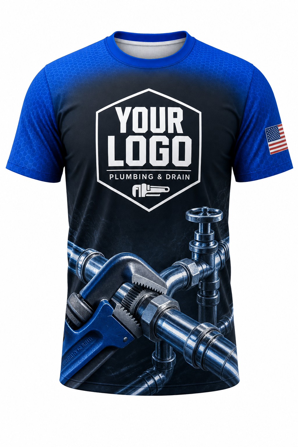 Wrench & Pipe custom plumbing crew uniform