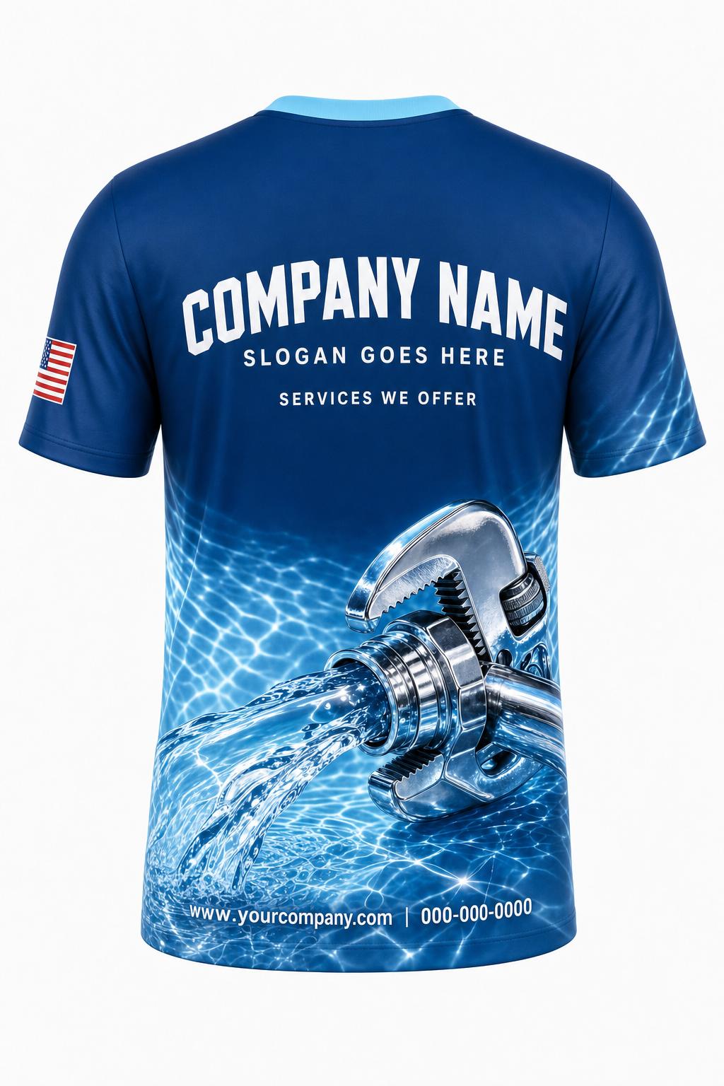 Chrome Grip - Crew Uniform back