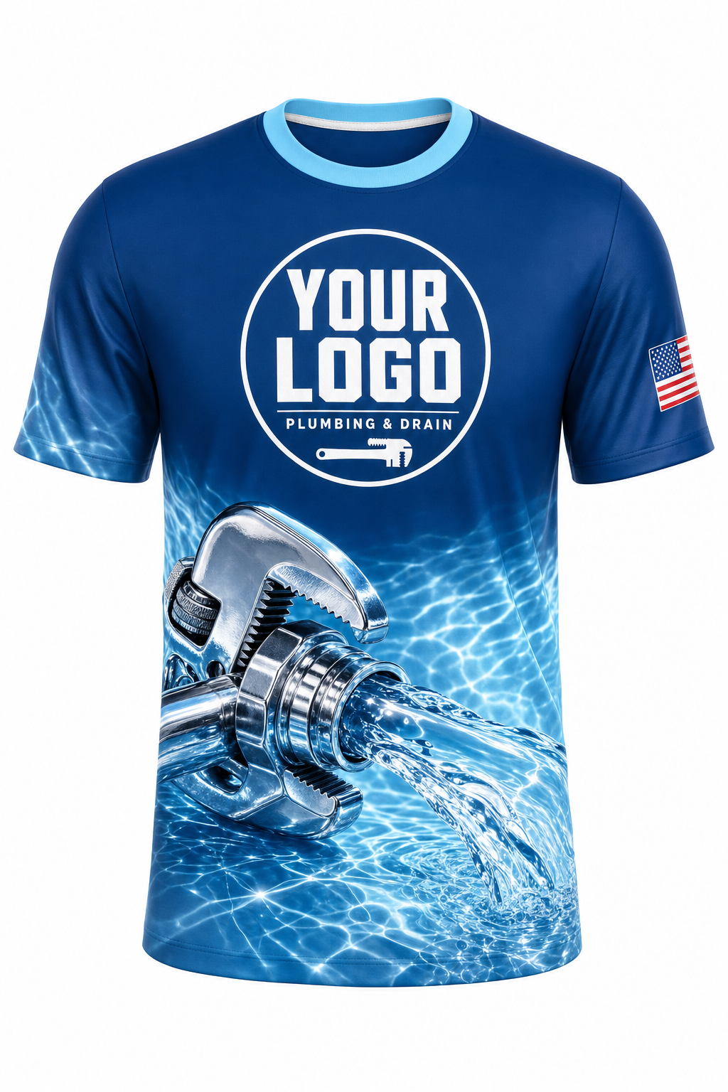 Chrome Grip custom plumbing crew uniform