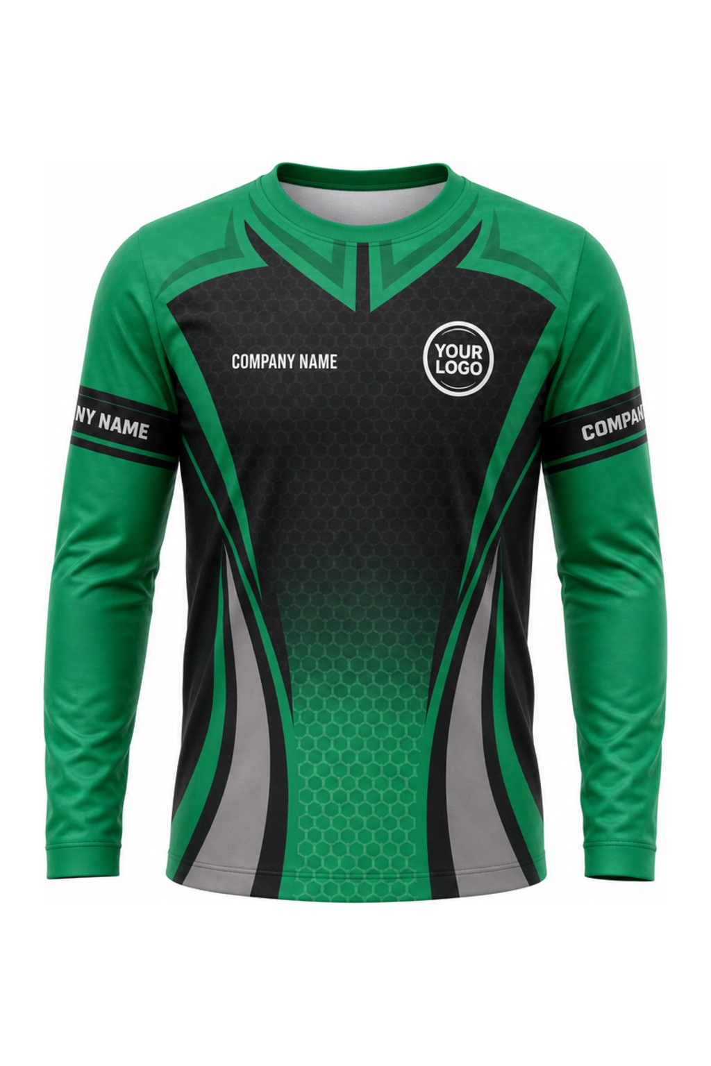 Signature Custom Work Crew — Long Sleeve #01 front
