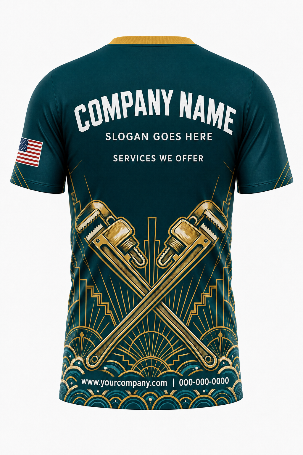 Deco Gold - Crew Uniform back