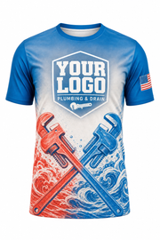 Riso Hot & Cold custom plumbing crew uniform