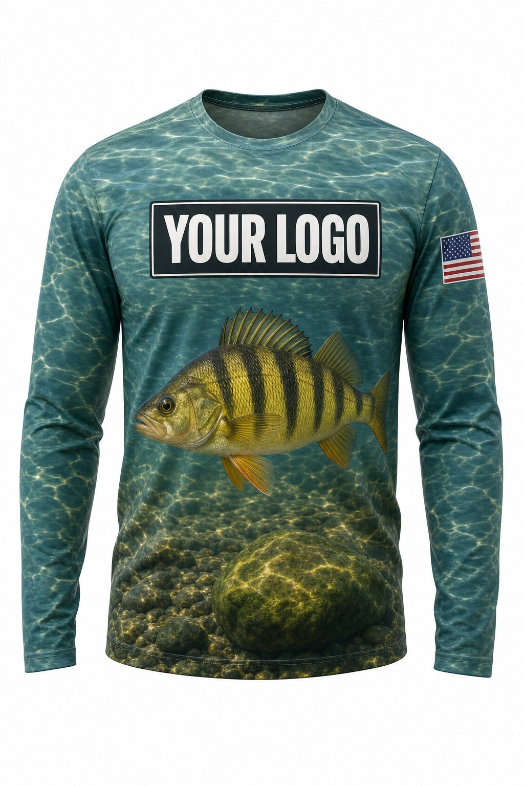 Yellow Perch Custom Fishing Team Uniform - custom crew uniform