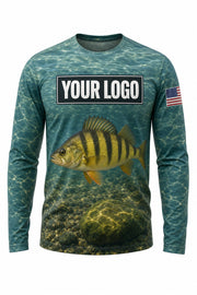 Yellow Perch Custom Fishing Team Uniform - custom crew uniform